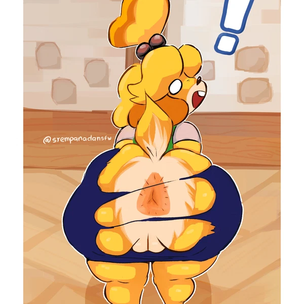 isabelle (animal crossing) (animal crossing, nintendo) created by sr empanada