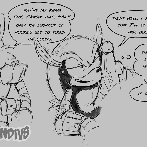 Jack Rabbit (Sonic), Mighty The Armadillo (Sega, Sonic The Hedgehog (Series)) Created By Somedivs