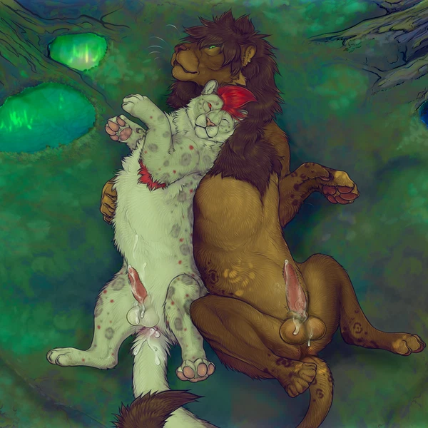 khai the lion, skarde created by firefangdragon