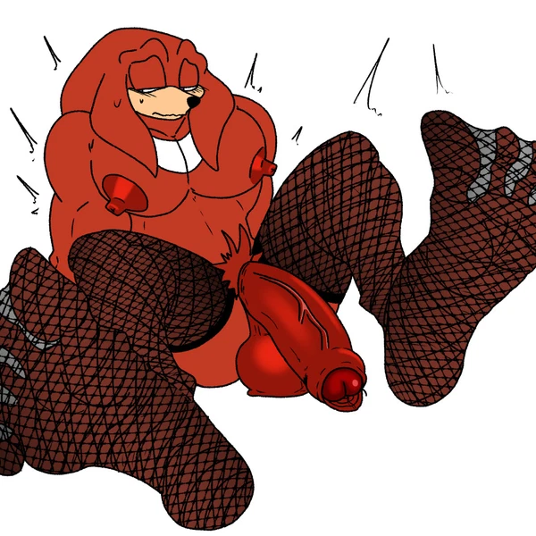 Knuckles The Echidna (Sega, Sonic The Hedgehog (Series)) Created By Bacon Sama