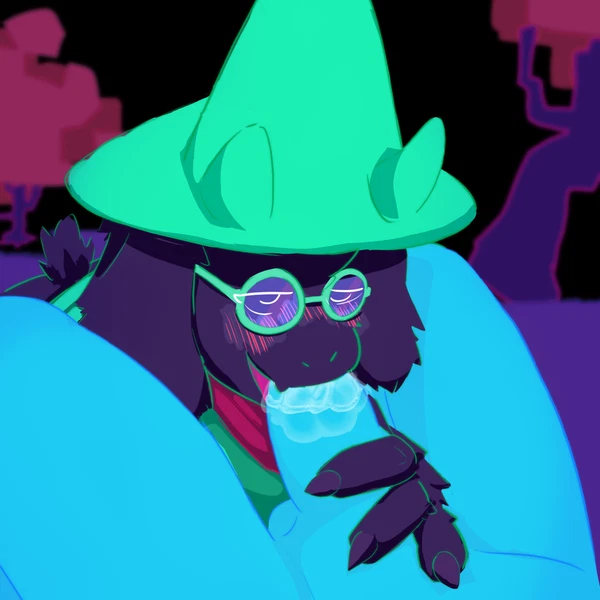 kris dreemurr, ralsei (deltarune, undertale (series)) created by grythorix