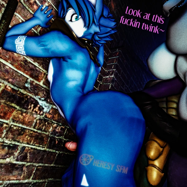 Krystal (Star Fox), Lizard (Petruz), Male Krystal (Domibun) (Nintendo, Star Fox) Created By Heresy Sfm