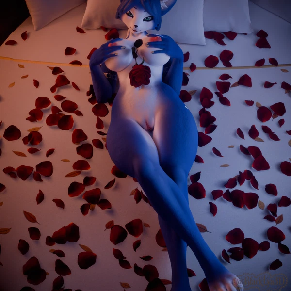 krystal (star fox) (nintendo, star fox) created by blacklya