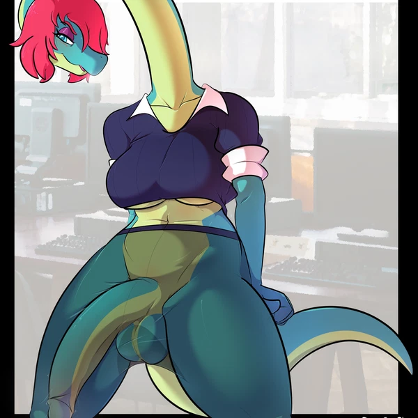 liz farlane (cavemanon studios, i wani hug that gator) created by davidsanchan