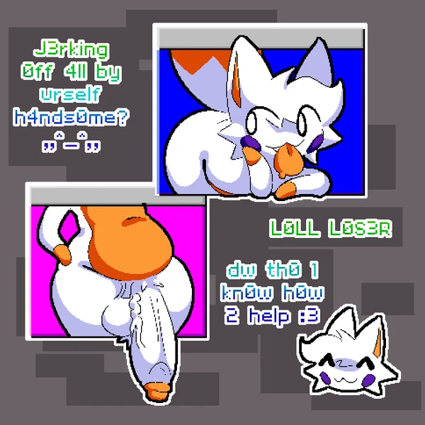 lolbit (fnaf), lolbit (frickbear's) (five nights at freddy's, five nights at freddy's world) created by breakcoreyuri