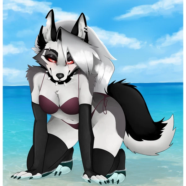 loona (helluva boss) (hellaverse, helluva boss) created by frayfur