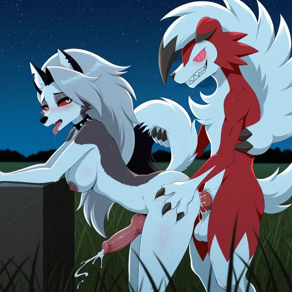 loona (helluva boss) (hellaverse, helluva boss) created by j00ooe