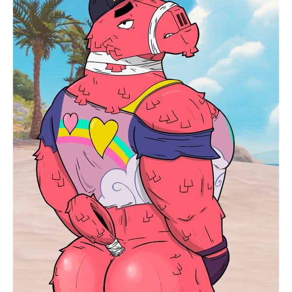 Lt. John Llama (Epic Games, Fortnite) Created By 30yumei