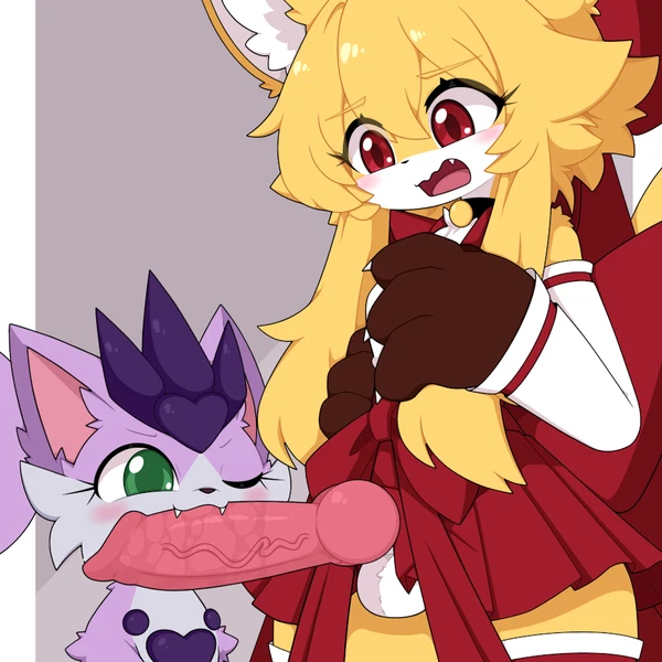 lumen (km-15), miu (feeshyartist) created by km-15