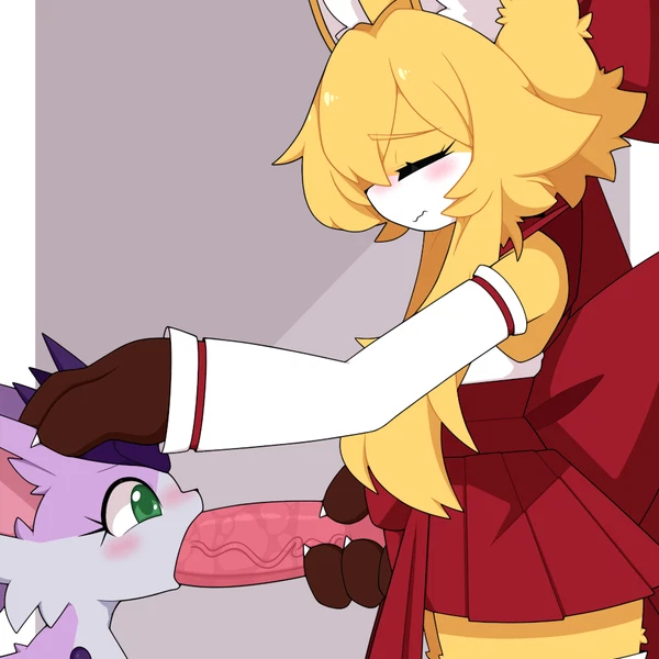 lumen (km-15), miu (feeshyartist) created by km-15