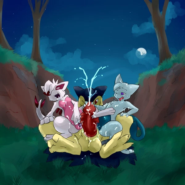 Lunamew (Nintendo, Pokemon) Created By Hatiimiga