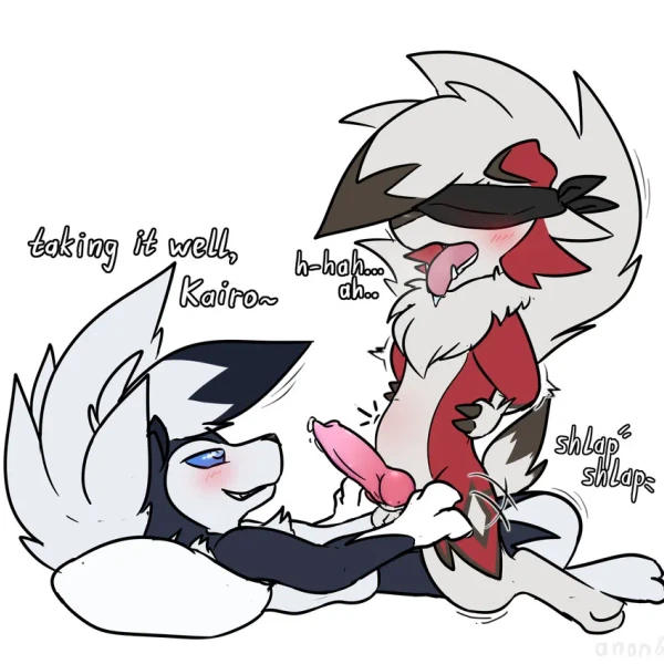 lyx (tuftydoggo) (nintendo, pokemon) created by ajolteontrash