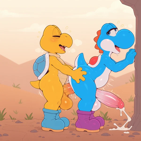 mario bros, nintendo created by j00ooe