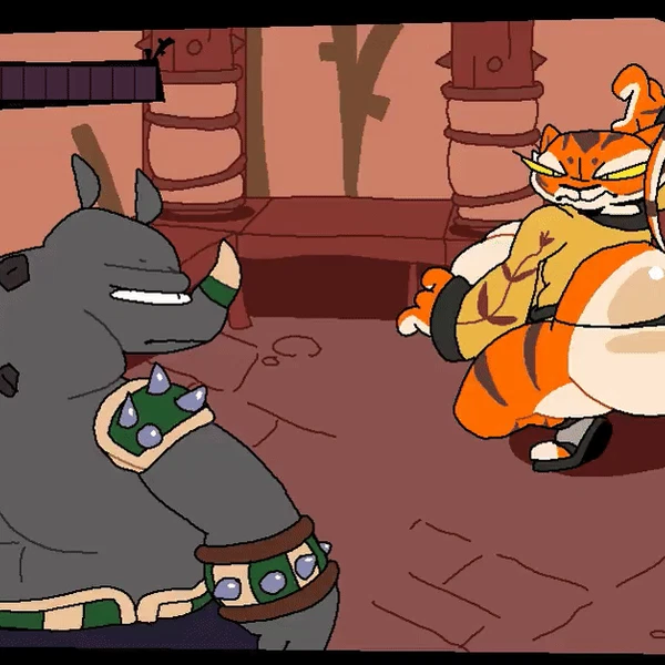 master tigress (dreamworks, instant loss 2koma) created by superiorfox