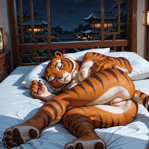 master tigress (dreamworks, kung fu panda) created by majorrenegade