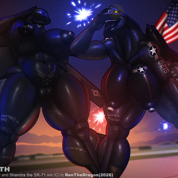 miami (renthedragon), shandra (renthedragon) (4th of july, b-2 spirit) created by renthedragon