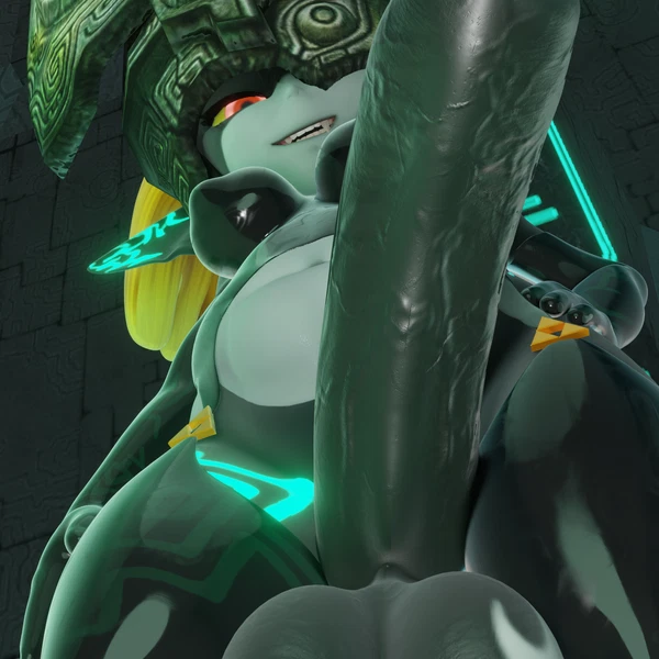 midna (nintendo, the legend of zelda) created by futadolly