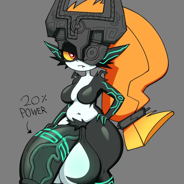 midna (nintendo, the legend of zelda) created by metuloser404