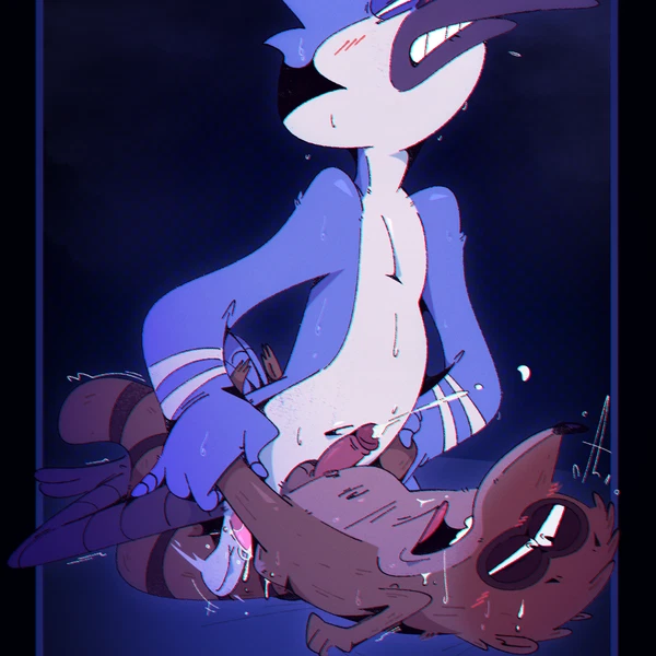 Mordecai (Regular Show), Rigby (Regular Show) (Cartoon Network, Regular Show) Created By The-Alfie-Incorporated