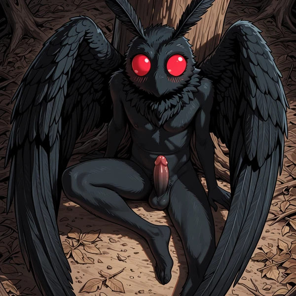 mothman created by hoodie (hood man5)