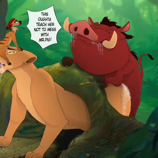 nala (the lion king), pumbaa, timon (disney, the lion king) created by ilovejudyhopps