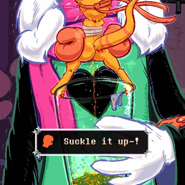 Orange (Deltarune), Ralsei (Deltarune, Undertale (Series)) Created By Frist44