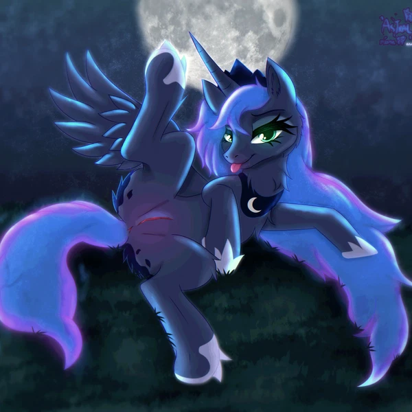 princess luna (mlp) (friendship is magic, hasbro) created by astralia