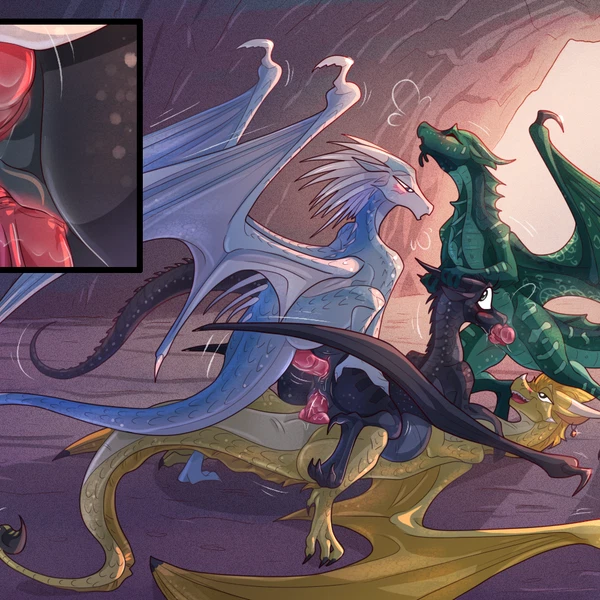 Qibli (Wof), Turtle (Wof), Winter (Wof) (Mythology, Wings Of Fire) Created By Ripli