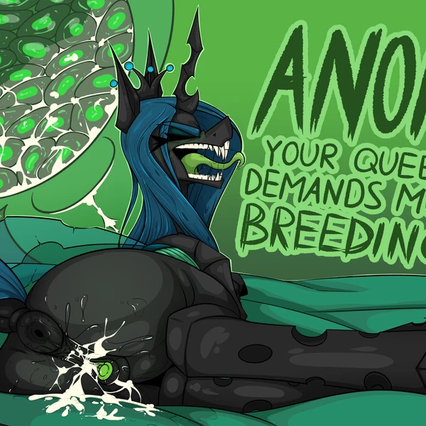 queen chrysalis (mlp) (friendship is magic, hasbro) created by scrwdrvr