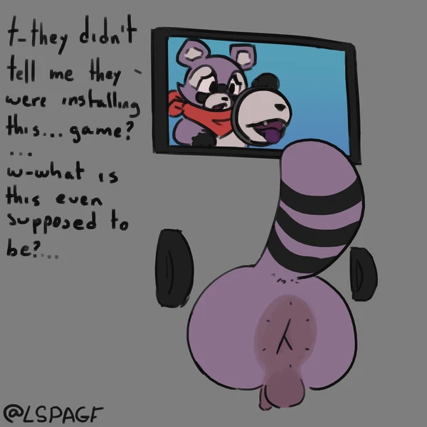 Rambley Raccoon (Indigo Park) Created By Lspagf