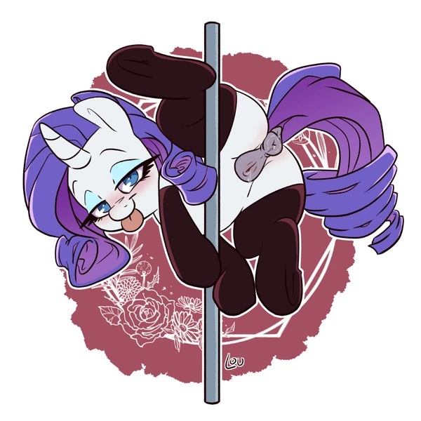 rarity (mlp) (friendship is magic, hasbro) created by louvely