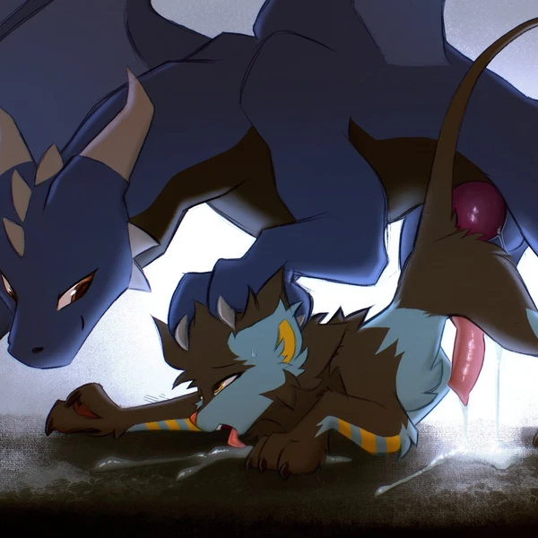 riptide the dragon (european mythology, mythology) created by kejifox