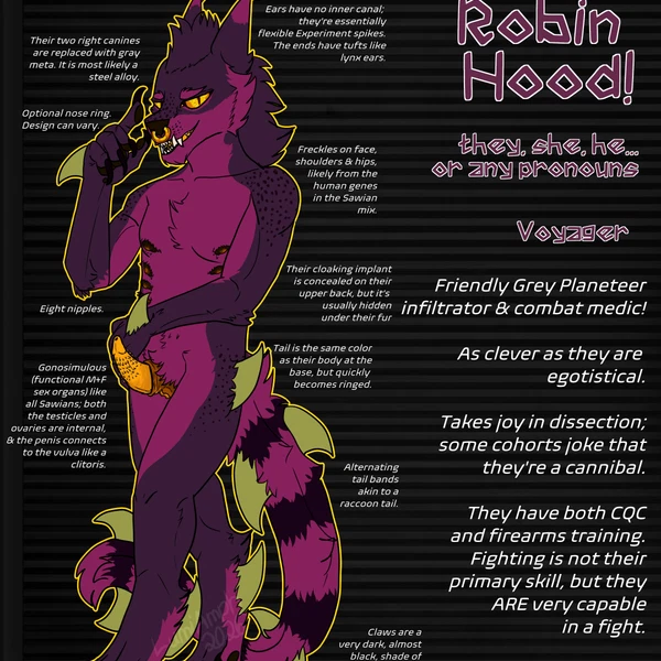 Robin Hood (Luminousamphiptere) (Casualties: Unknown, Gunsaw) Created By Luminousamphiptere