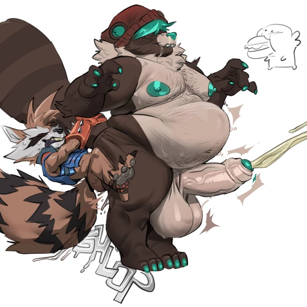 Rocket Raccoon (Guardians Of The Galaxy, Marvel) Created By Concosive