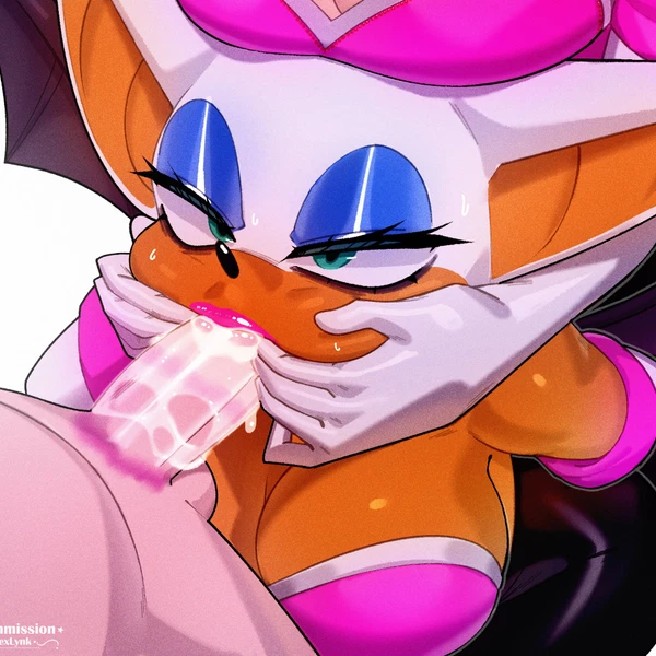 rouge the bat (sega, sonic the hedgehog (series)) created by zexlynk
