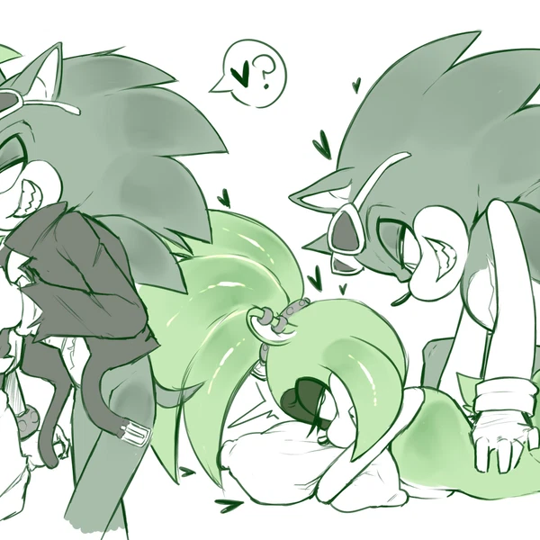 Scourge The Hedgehog, Surge The Tenrec (Archie Comics, Idw Publishing) Created By Mayghely