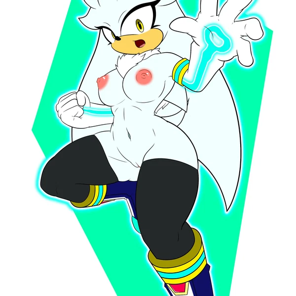 silver the hedgehog (sega, sonic the hedgehog (series)) created by duskxvi