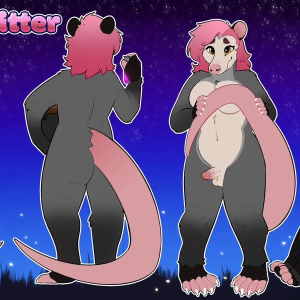 skitter locklear created by weird dog thing