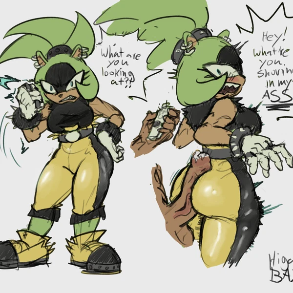 surge the tenrec (idw publishing, sega) created by higanbax