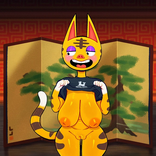 Tabby (Animal Crossing) (Animal Crossing, Nintendo) Created By Somescrub