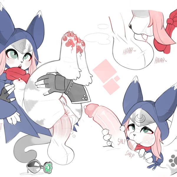tsukino (monster hunter stories) (capcom, monster hunter) created by just mae