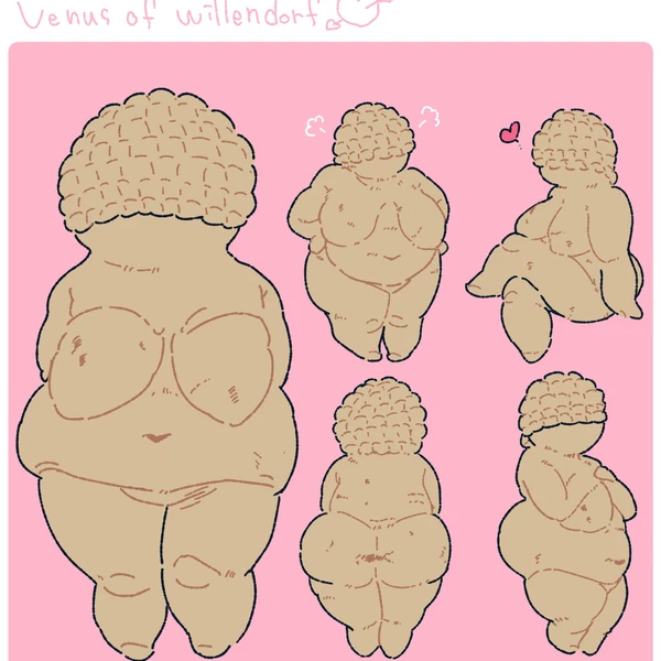 Venus Of Willendorf Created By Sori0414