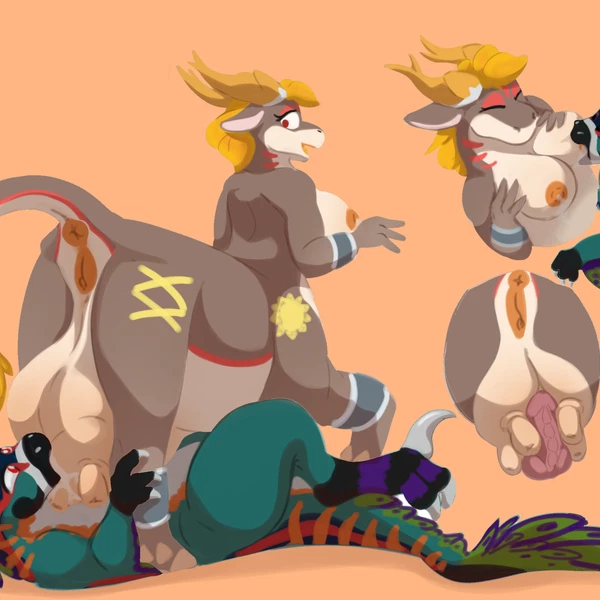 Yark (Twin Thinkers), Zekyal (Mythology) Created By Taurfranco