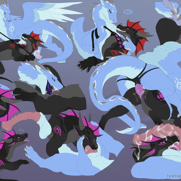 zeph (nightfire zephyr), zephy (nightfire zephyr) (mythology) created by kuribon