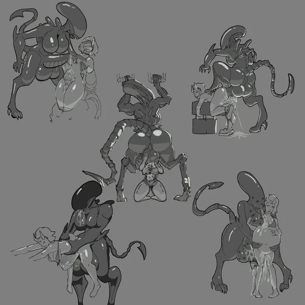 Alien (Franchise) Created By Scorchedrose9