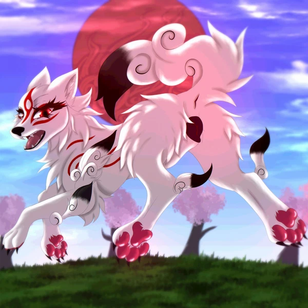 Amaterasu (Okami) (Capcom, Okami (Capcom)) Created By Astralia