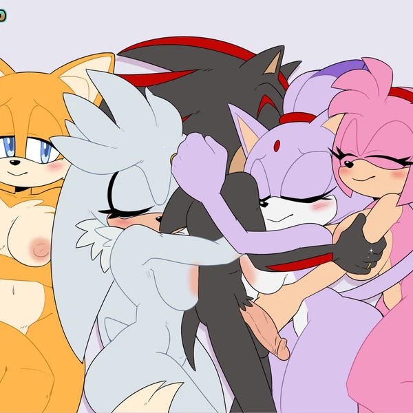 Amy Rose, Blaze The Cat, Miles Prower (Sega, Sonic The Hedgehog (Series)) Created By Pepamintop