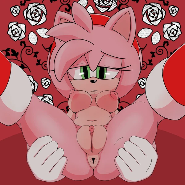 Amy Rose (Sega, Sonic The Hedgehog (Series)) Created By Gatako Art