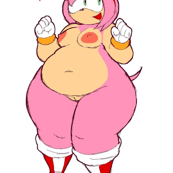 Amy Rose (Sega, Sonic The Hedgehog (Series)) Created By Lewd-Redd