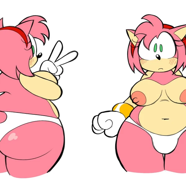 Amy Rose (Sega, Sonic The Hedgehog (Series)) Created By Lewd-Redd